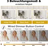 STILVORA Schminktisch mit 3-stufiger LED-Beleuchtung und Produktbild-Vorschau 5