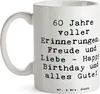 Mr. & Mrs. Panda Becher Spruch 60. Geburtstag Glückwunsch - Produktbild-Vorschau 3