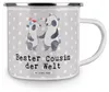 Mr. & Mrs. Panda Teetasse Panda Bester Cousin der Welt - Produktbild-Vorschau 3