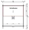 Alpholz Gartenhaus Schwedenhaus aus Holz mit werkseitiger Produktbild-Vorschau 6