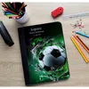 Zeugnismappe, Dokumentenmappe, Ordner A4, Fußball Splash Produktbild-Vorschau 6