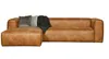 Ecksofa recyceltes Leder Sofa Eckcouch cognac Breite 305 cm Produktbild-Vorschau 3