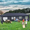 XMTECH Pavillon de jardin Tente de jardin 3x9m imperméable Voir les images du produit 11