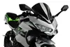 Ekran PUIG z-racing czarny 400x335mm do Kawasaki Podgląd zdjęcia produktu 1