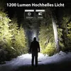 Stirnlampe LED 1200LM wiederaufladbar USB-C – Superhelle Produktbild-Vorschau 6