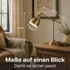 Lampa biurkowa z brązu, jednoźródłowa, z włącznikiem, ARTE Podgląd zdjęcia produktu 1