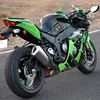 Aufkleber Rennnummer für Motorrad "4" Slim Trikolore 100 mm Produktbild-Vorschau 4