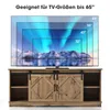 A TV stand with multiple TVs of different sizes displayed on it, illustrating compatibility. Anteprima dell’immagine prodotto