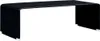 Couchtisch Schwarz 98x45x31 cm Hartglas Produktbild-Vorschau 1