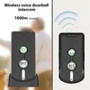 Bezprzewodowy dzwonek do drzwi o zasięgu 1000 m, interkom z Podgląd zdjęcia produktu 6