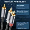 deleyCON 10m Cinch Subwoofer Koaxialkabel RCA Mono auf Produktbild-Vorschau 5