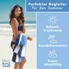 Blumtal Strandtuch 90x180 cm Mikrofaser – sandfrei & Produktbild-Vorschau 4