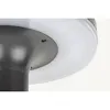A close-up view of the top of a solar-powered garden light. Podgląd zdjęcia produktu