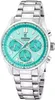 Festina F20753/3 Unisex-Uhr Boyfriend Chronograph Stahl/Türkis 1 Produktbild-Vorschau