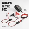 Olověný lithiový 7stupňový nabíječ A800 6V a 12V Náhled obrázku produktu 9