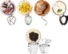 A collage of baked goods and kitchen mixer attachments. Voir les images du produit