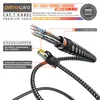 Primewire Patchkabel CAT 7, onbeschermde kabel met katoenen Productafbeelding-voorbeeld 4
