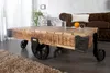 riess-ambiente Massiver Design Couchtisch RAILWAY 110cm Produktbild-Vorschau 3