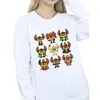 Disney - Sweatshirt für Damen BI23018 (XXL) (Weiß) Produktbild-Vorschau 3