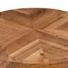 Stojak na kwiaty Relaxdays, drewno akacjowe, okrągły, do Podgląd zdjęcia produktu 6