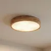 Lindby Deckenlampe Tanju, Ø50 cm, 4-flg., Kautschukholz, Produktbild-Vorschau 2