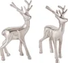 Soma Deko Figur 2er Set Hirsch Tischdekoration Tierfigur Produktbild-Vorschau 2
