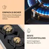 Klarstein Gasherd, Gaskochfeld 2 Flammig, Einbau-Gaskocher Produktbild-Vorschau 5