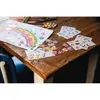 Sticker 76x120mm Papier geprägt 2 Bogen Motiv Einhörner Produktbild-Vorschau 3