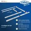 gabarit de remblayage à sec rabo 10 pièces | 5 rails de Voir les images du produit 1