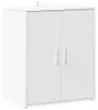 vidaXL Armoire à chaussures blanche 60x35x70 cm Bois Voir les images du produit 9