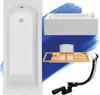 Badewanne Rechteck Set 5in1 170x70 mit Premium Produktbild-Vorschau 9