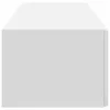 vidaXL Wandmontierter TV-Schrank Weiß 98 x 41 x 30 cm Produktbild-Vorschau 7