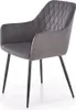 Halmar K558 židle šedá (1p=2szt) Produktbild-Vorschau 4