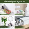 Sada 6 kusů organizérů do lednice, s 16 samolepkami, úložná Náhled obrázku produktu 6