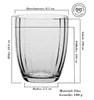 Trinkglas Saftglas Wasserglas Mehrzweckglas Amber 310 ml Produktbild-Vorschau 3