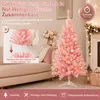 ROSEJANE, sztuczne drzewko świąteczne, kolor różowy, Podgląd zdjęcia produktu 8
