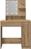 A vanity table with a mirror and lights, against a white background. Náhled obrázku produktu