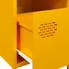 Nachttische 2 Stk. Senfgelb 35x39x43,5 cm Stahl Produktbild-Vorschau 10