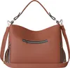 Damen Shopper Hand Henkel Tasche  30627 Brown Produktbild-Vorschau 4
