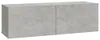 vidaXL TV-Wandschränke 2 Stk. Betongrau 100x30x30 cm Produktbild-Vorschau 5