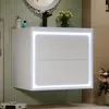 Mobiletto Merax, sensore radar LED, 2 cassetti, mobile Anteprima dell’immagine prodotto 3