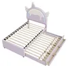 Letto per bambini 90 x 200 cm con testiera a forma di Anteprima dell’immagine prodotto 9
