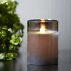 Świeca Led woskowa szklana M-TWINKLE czarna 10cm ruchomy Podgląd zdjęcia produktu 1