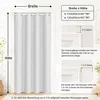 Türvorhang Dicke Wärmeisolierend Thermo Vorhang Kälteschutz Produktbild-Vorschau 7