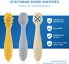 reer 23072, Kleinkind-Besteck, Beige, Blau, Gelb, Silikon, Produktbild-Vorschau 12