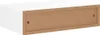 A white rectangular object, likely a shelf or drawer, shown from a slightly elevated side angle. Produktbild-Vorschau