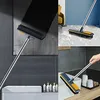 2-in-1 Bodenbürste + Kamm 108cm blau Produktbild-Vorschau 10