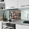 Küchenrückwand Spritzschutz Glas mit Motiv Kirschblüten Produktbild-Vorschau 2