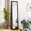 COSTWAY Armoire à bijoux, armoire à glace avec miroir Voir les images du produit 2