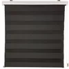 Doppelrollo 80x160cm anthrazit Produktbild-Vorschau 2